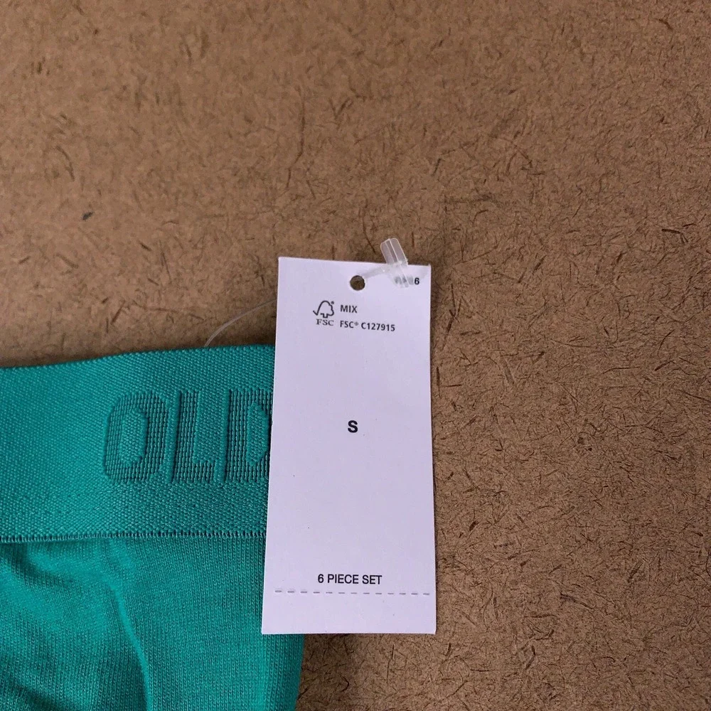 Old Navy Boys Size Small Multi-Color Brief Underwear 6 Pack NWT
